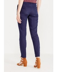 Темно-синие узкие брюки от Incity