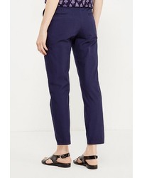 Темно-синие узкие брюки от Incity