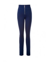 Темно-синие узкие брюки от LO