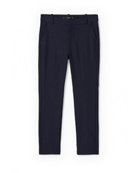 Темно-синие узкие брюки от Mango