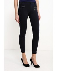 Темно-синие узкие брюки от Mim