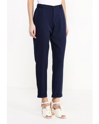 Темно-синие узкие брюки от Modis