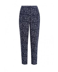 Темно-синие узкие брюки от Modis