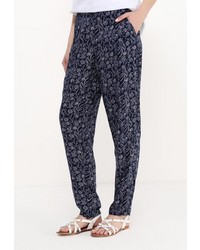 Темно-синие узкие брюки от Modis