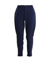 Темно-синие узкие брюки от Modis