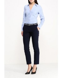 Темно-синие узкие брюки от More&amp;More