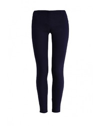 Темно-синие узкие брюки от Motivi