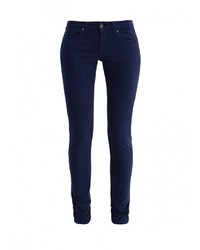 Темно-синие узкие брюки от Pepe Jeans