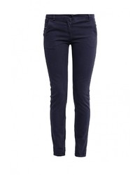 Темно-синие узкие брюки от Perfect J