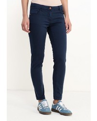 Темно-синие узкие брюки от Piazza Italia