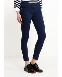 Темно-синие узкие брюки от Piazza Italia