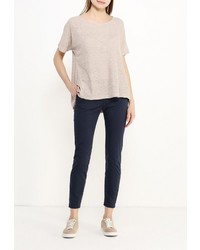 Темно-синие узкие брюки от Rinascimento