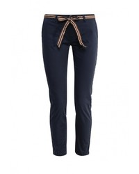 Темно-синие узкие брюки от Rinascimento