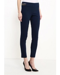 Темно-синие узкие брюки от Rinascimento