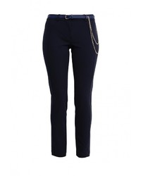 Темно-синие узкие брюки от Rinascimento