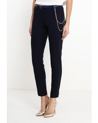 Темно-синие узкие брюки от Rinascimento