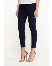 Темно-синие узкие брюки от Rinascimento