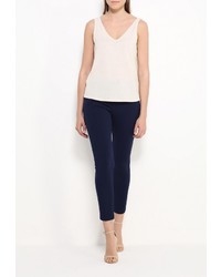 Темно-синие узкие брюки от Rinascimento