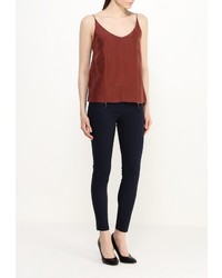 Темно-синие узкие брюки от River Island