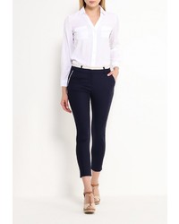 Темно-синие узкие брюки от Sela