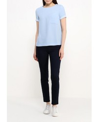 Темно-синие узкие брюки от Sela