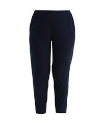 Темно-синие узкие брюки от Silver String