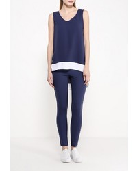 Темно-синие узкие брюки от Silvian Heach