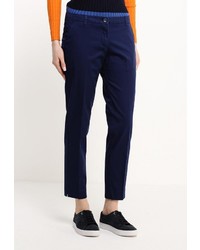 Темно-синие узкие брюки от Sisley