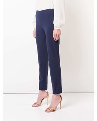 Темно-синие узкие брюки от Ralph Lauren Collection