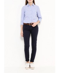 Темно-синие узкие брюки от SPRINGFIELD