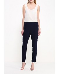 Темно-синие узкие брюки от Tom Farr