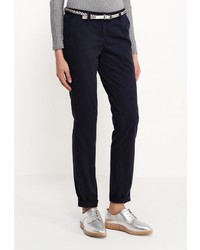 Темно-синие узкие брюки от Tom Tailor