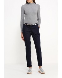 Темно-синие узкие брюки от Tom Tailor