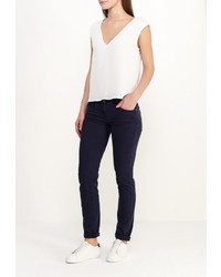 Темно-синие узкие брюки от Tom Tailor