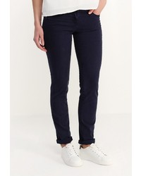 Темно-синие узкие брюки от Tom Tailor