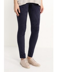 Темно-синие узкие брюки от Vero Moda