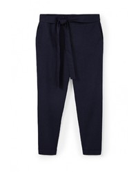 Темно-синие узкие брюки от Violeta BY MANGO