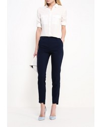 Темно-синие узкие брюки от Zarina