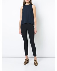 Темно-синие узкие брюки от Veronica Beard