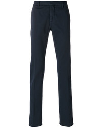Мужские темно-синие хлопковые брюки от Dondup