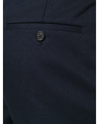 Мужские темно-синие хлопковые брюки от Neil Barrett