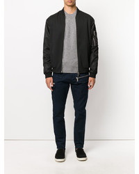 Мужские темно-синие хлопковые брюки от DSQUARED2