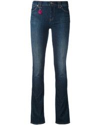Темно-синие хлопковые джинсы скинни от Armani Jeans