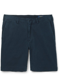Мужские темно-синие хлопковые шорты от Polo Ralph Lauren