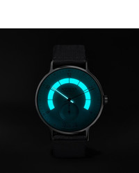 Мужские темно-синие часы из плотной ткани от NOMOS Glashütte