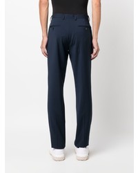 Темно-синие шерстяные брюки чинос от Sandro