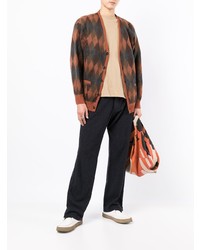 Темно-синие шерстяные брюки чинос от YMC