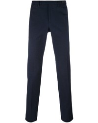 Темно-синие шерстяные брюки чинос от Pt01