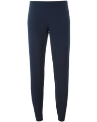 Женские темно-синие шерстяные брюки от Brunello Cucinelli