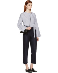 Женские темно-синие шерстяные брюки от Harmony